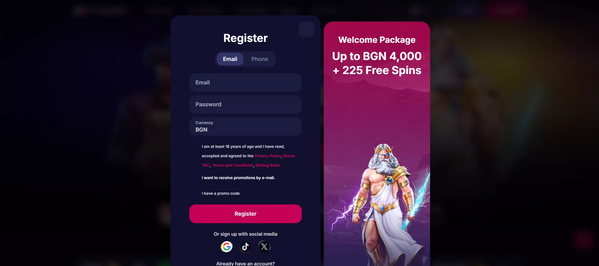 Nv Casino Регистрация